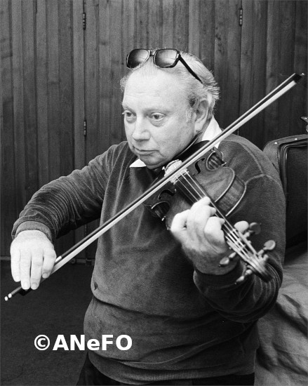 Isaac Stern. Copyright: ANeFO.